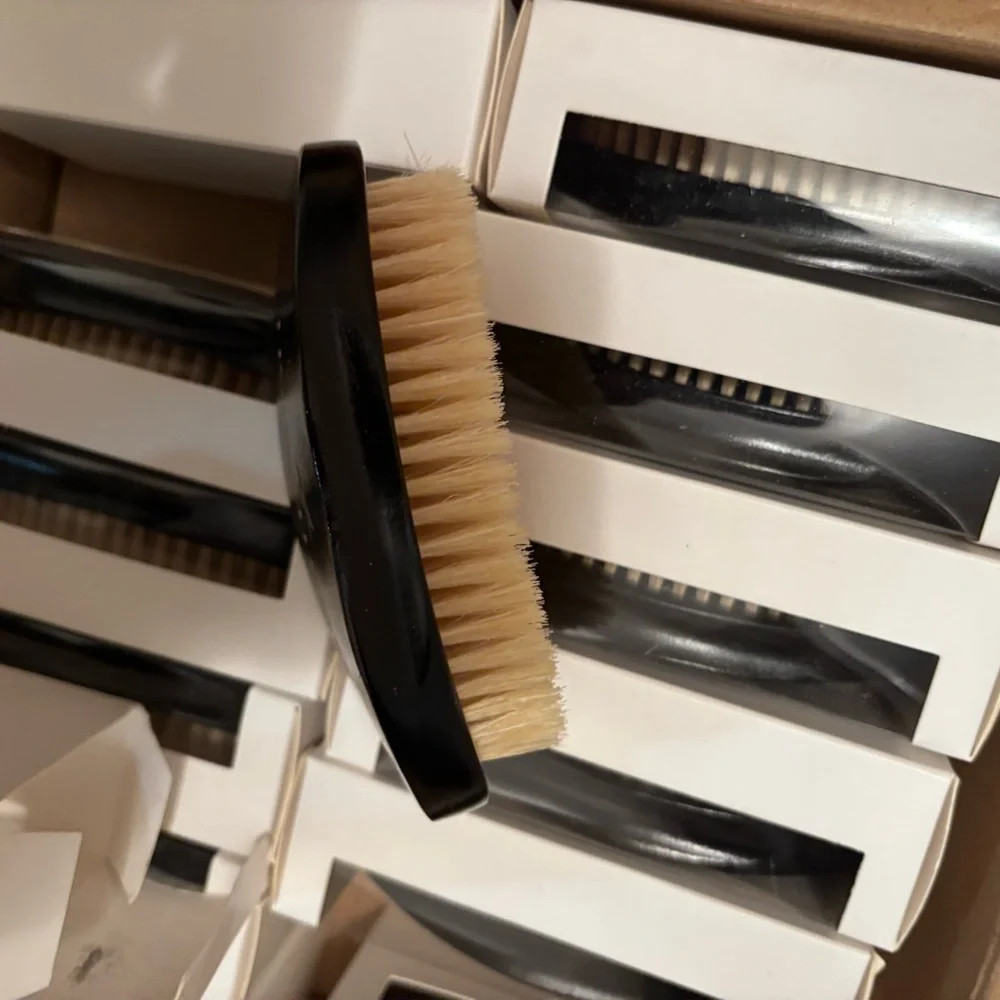 Beautiful black wave brush